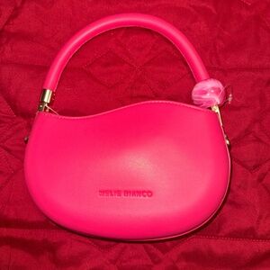 Melie Bianco hot pink handbag